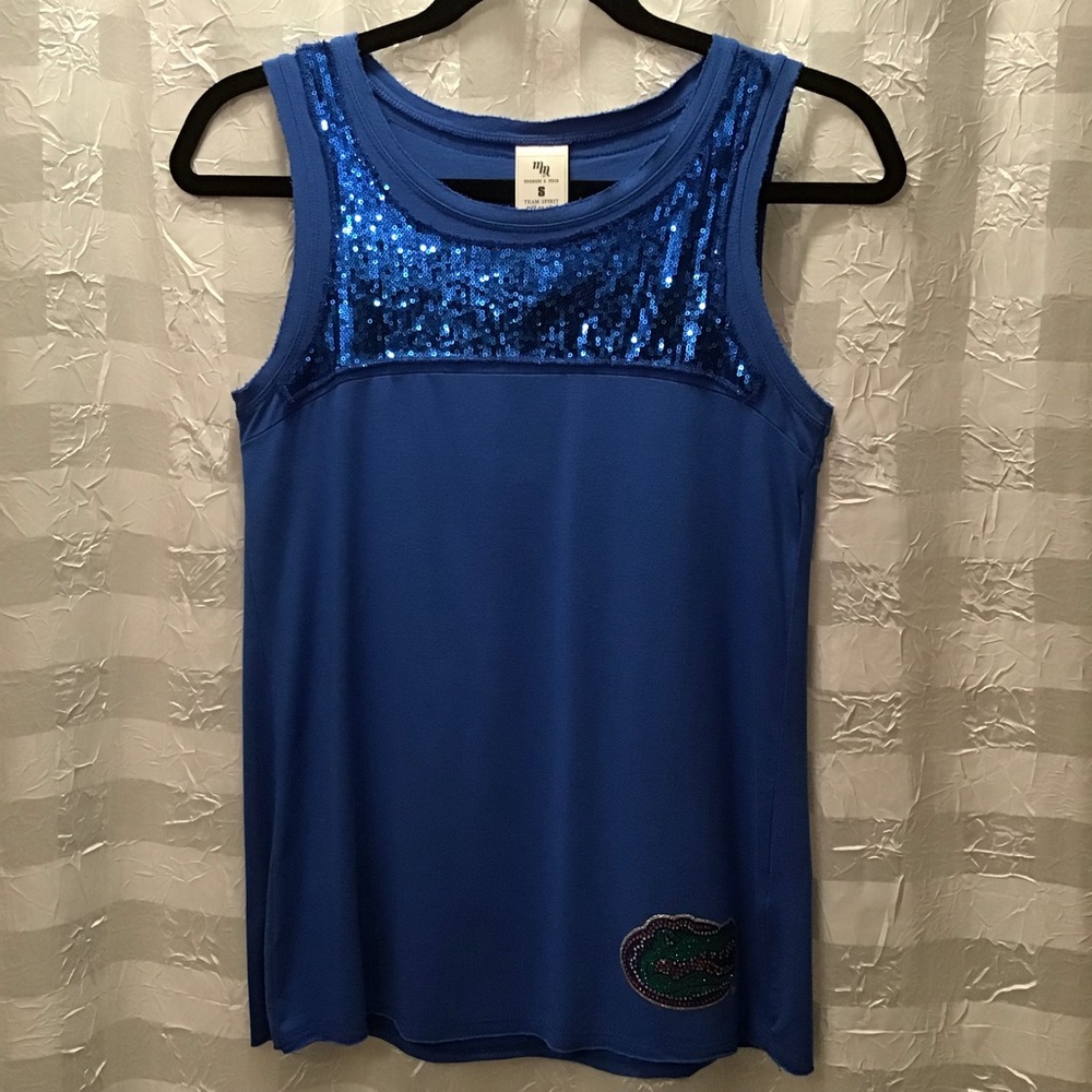 💐 Meesh & Mia Florida Gator UF Sequin Tank - 💐3 for $30💐